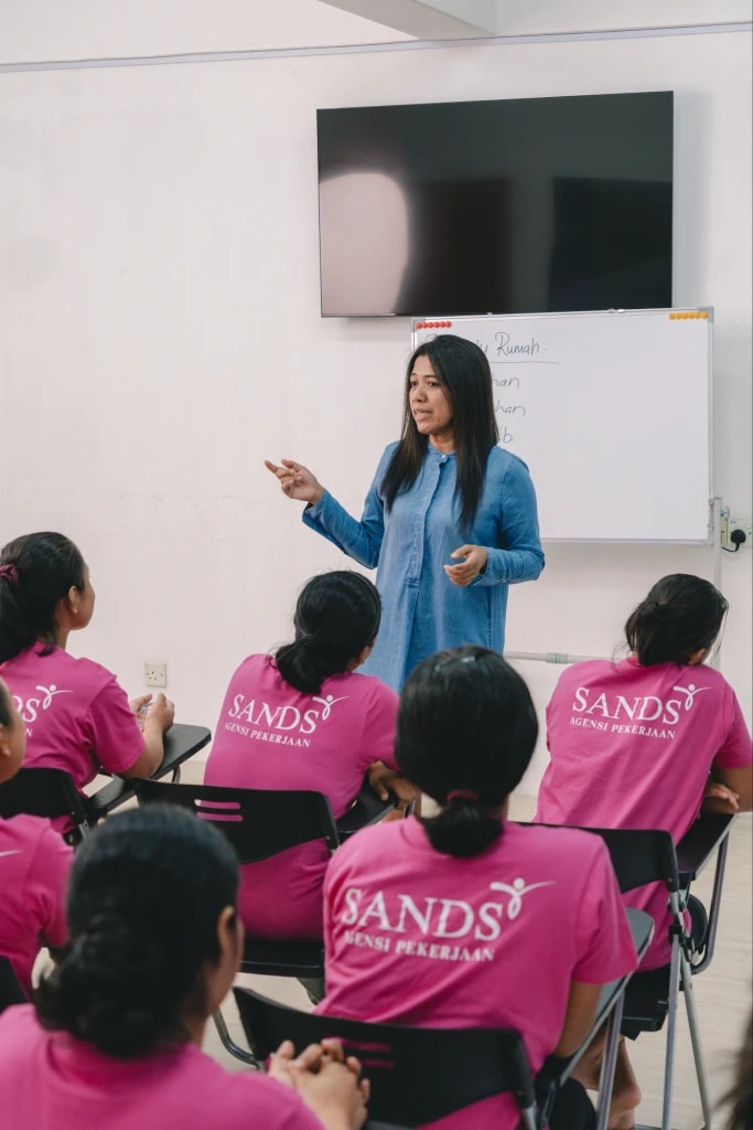 Post-arrival training and orientation